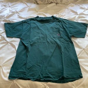 Charlotte H-D of Charlotte, NC green tee shirt